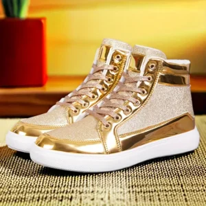 Men's Streetwear Pro Style High Top Platform Fashion/Casual Shoes