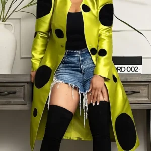 Name: Elegant Mid-Length Hooded Coat with Plush Fur Trim, Versatile Trendy Colors for Women