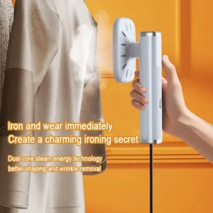 Professional-Portable-Mini-Trave I-Garment-Steamer-for-Clothes-Steam-Iro n-Press-Lightweight-Foldable-Handheld- Travel-Iron-Support-Dry