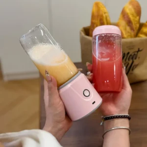 USB Rechargeable Mini Juicer Blender, Portable Juicer Bottle, Electric Fruit Juice Maker Machine
