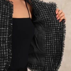 Name: Elegant Mid-Length Hooded Coat with Plush Fur Trim, Versatile Trendy Colors for Women