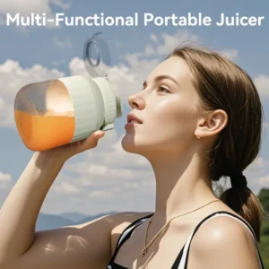 USB Rechargeable Mini Juicer Blender, Portable Juicer Bottle, Electric Fruit Juice Maker Machine