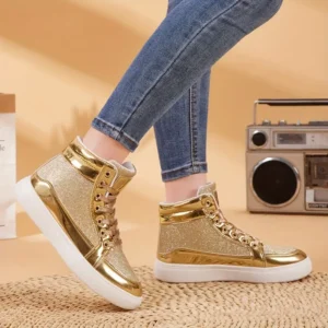 Women's Streetwear Pro Style High Top Platform Fashion/Casual Shoes