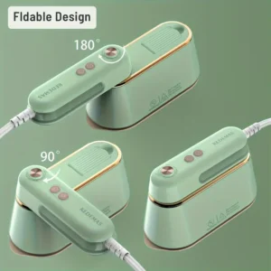 Professional-Portable-Mini-Trave I-Garment-Steamer-for-Clothes-Steam-Iro n-Press-Lightweight-Foldable-Handheld- Travel-Iron-Support-Dry