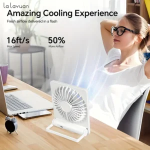 Amazing Portable Electric Charging Fan (Multicolor)