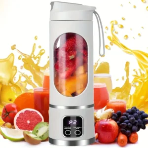 USB Rechargeable Mini Juicer Blender, Portable Juicer Bottle, Electric Fruit Juice Maker Machine