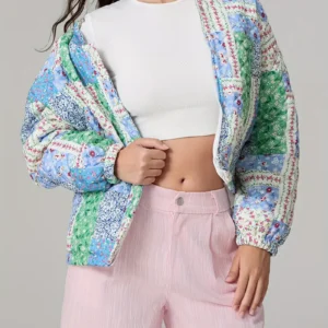 Name: Elegant Mid-Length Hooded Coat with Plush Fur Trim, Versatile Trendy Colors for Women