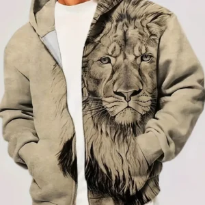 Men's Lightweight Hooded Puffer Jacket