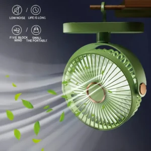 Amazing Portable Electric Charging Fan (Multicolor)