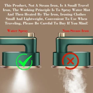 Professional-Portable-Mini-Trave I-Garment-Steamer-for-Clothes-Steam-Iro n-Press-Lightweight-Foldable-Handheld- Travel-Iron-Support-Dry