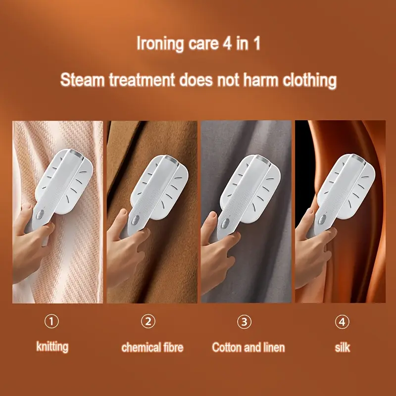 Professional-Portable-Mini-Trave I-Garment-Steamer-for-Clothes-Steam-Iro n-Press-Lightweight-Foldable-Handheld- Travel-Iron-Support-Dry