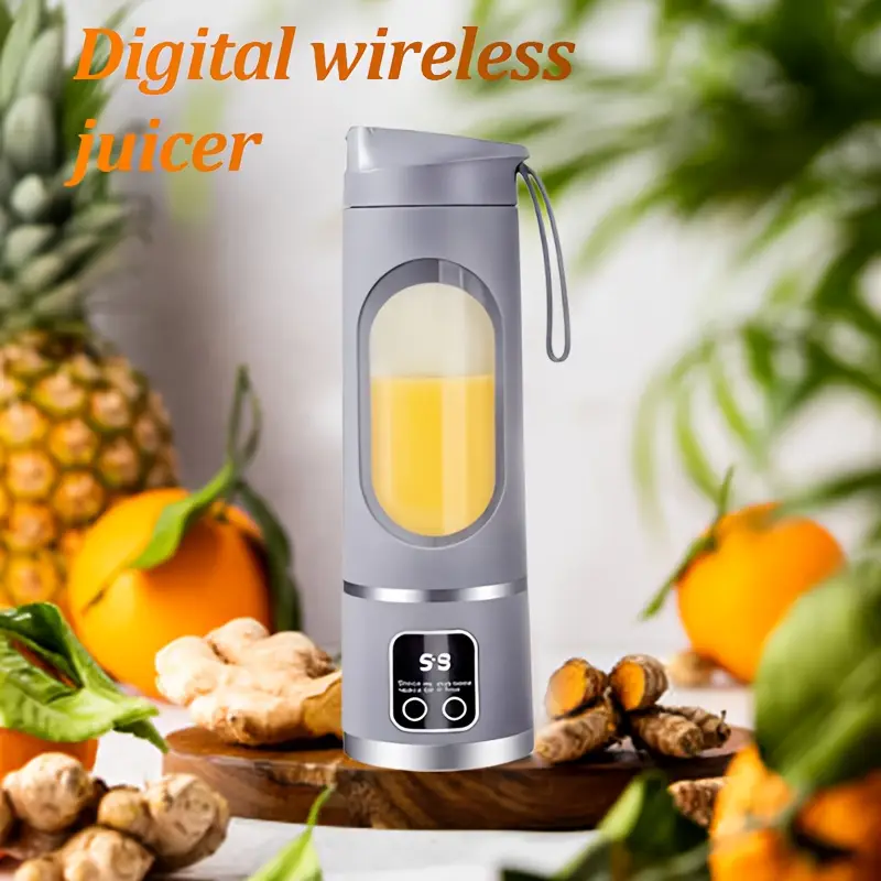 USB Rechargeable Mini Juicer Blender, Portable Juicer Bottle, Electric Fruit Juice Maker Machine