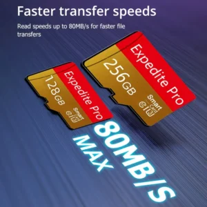 Micro SD Card U3, A2, Class 10-Ideal for Smartphones & Cameras, Includes SD Adapter