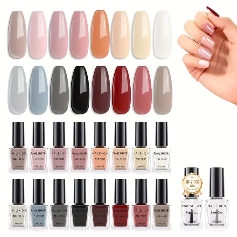 FIRST IMPRESSION NAIL PAINT (PACK COMBO