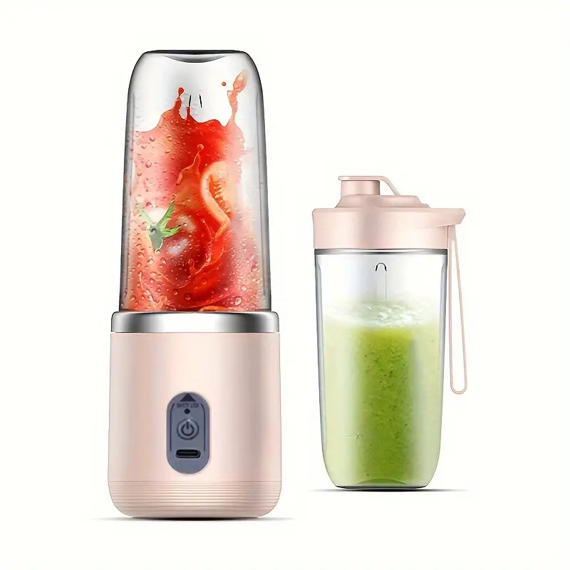 USB Rechargeable Mini Juicer Blender, Portable Juicer Bottle, Electric Fruit Juice Maker Machine