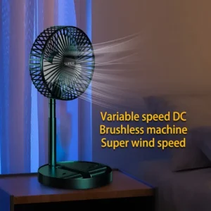 Amazing Portable Electric Charging Fan (Multicolor)