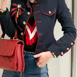 Name: Elegant Mid-Length Hooded Coat with Plush Fur Trim, Versatile Trendy Colors for Women