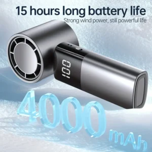 Amazing Portable Electric Charging Fan (Multicolor)