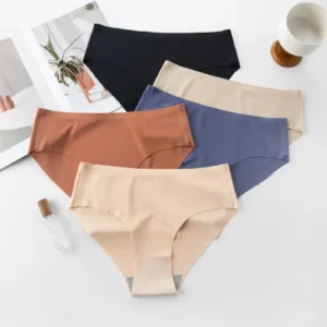 8-piece Set of Full Lace Four Corner Pants, Sexy and Comfortable Lightweight Underwear with Breathable Solid Color Print