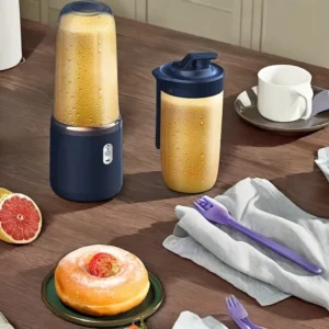 USB Rechargeable Mini Juicer Blender, Portable Juicer Bottle, Electric Fruit Juice Maker Machine