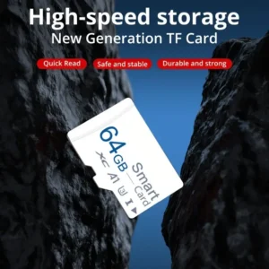 Micro SD Card U3, A2, Class 10-Ideal for Smartphones & Cameras, Includes SD Adapter