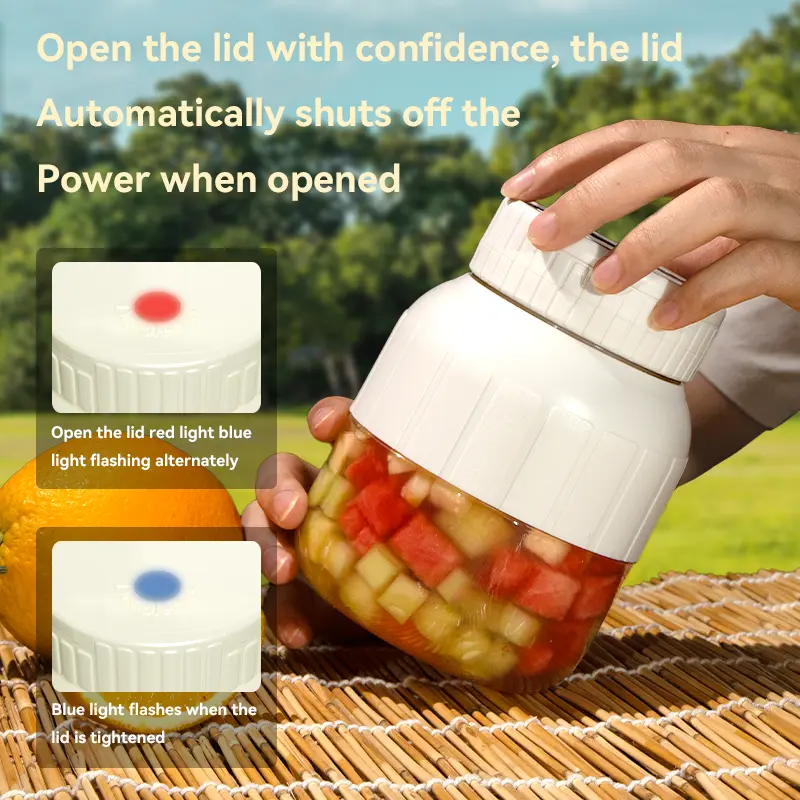 USB Rechargeable Mini Juicer Blender, Portable Juicer Bottle, Electric Fruit Juice Maker Machine