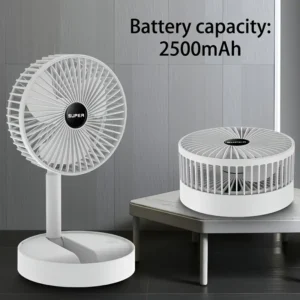Amazing Portable Electric Charging Fan (Multicolor)