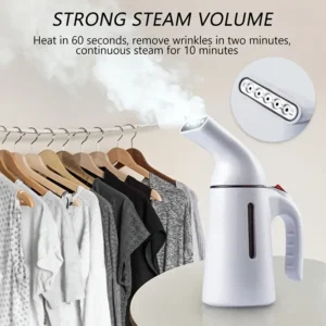 Professional-Portable-Mini-Trave I-Garment-Steamer-for-Clothes-Steam-Iro n-Press-Lightweight-Foldable-Handheld- Travel-Iron-Support-Dry