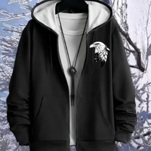 Men's Lightweight Hooded Puffer Jacket