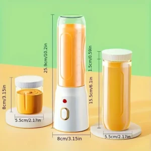 USB Rechargeable Mini Juicer Blender, Portable Juicer Bottle, Electric Fruit Juice Maker Machine