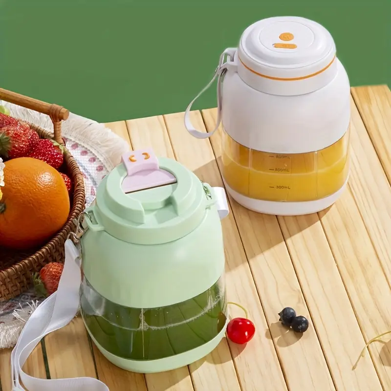 USB Rechargeable Mini Juicer Blender, Portable Juicer Bottle, Electric Fruit Juice Maker Machine