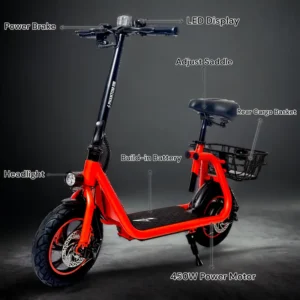 Name: Two-wheeled Scooter 48v Brushless Motor 15ah Lithium Battery