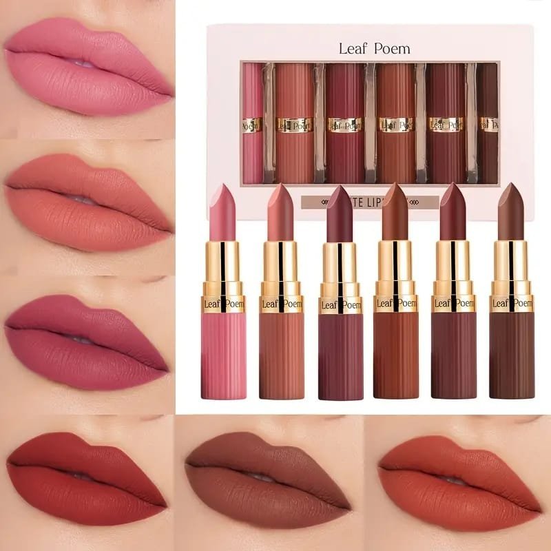 Combo  Lipstick Waterproof, Durable, Easy to Apply