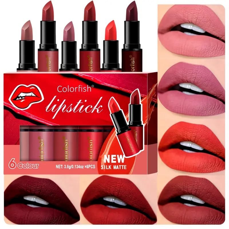 Combo  Lipstick Waterproof, Durable, Easy to Apply