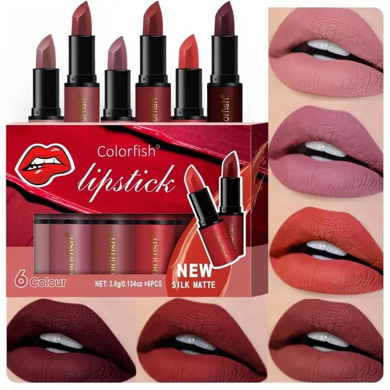 Combo Lipstick Waterproof, Durable, Easy to Apply