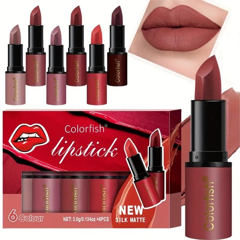 Combo Lipstick Waterproof, Durable, Easy to Apply