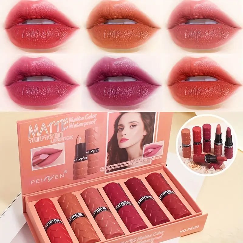 Combo Lipstick Waterproof, Durable, Easy to Apply