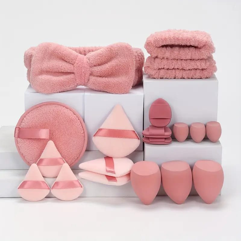 Mini Colorful Makeup Sponges - Dry & Wet Use