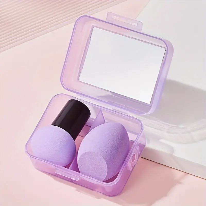 Mini Colorful Makeup Sponges - Dry & Wet Use
