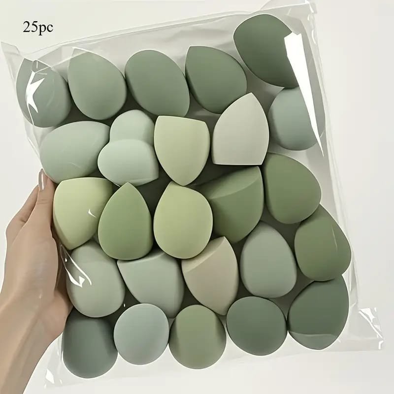 Mini Colorful Makeup Sponges - Dry & Wet Use