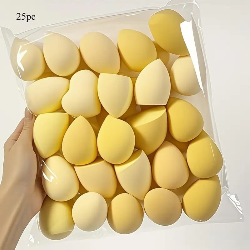 Mini Colorful Makeup Sponges - Dry & Wet Use