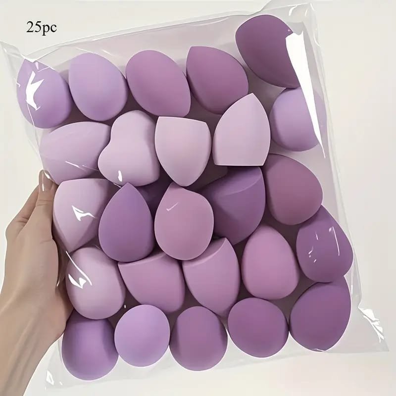 Mini Colorful Makeup Sponges - Dry & Wet Use