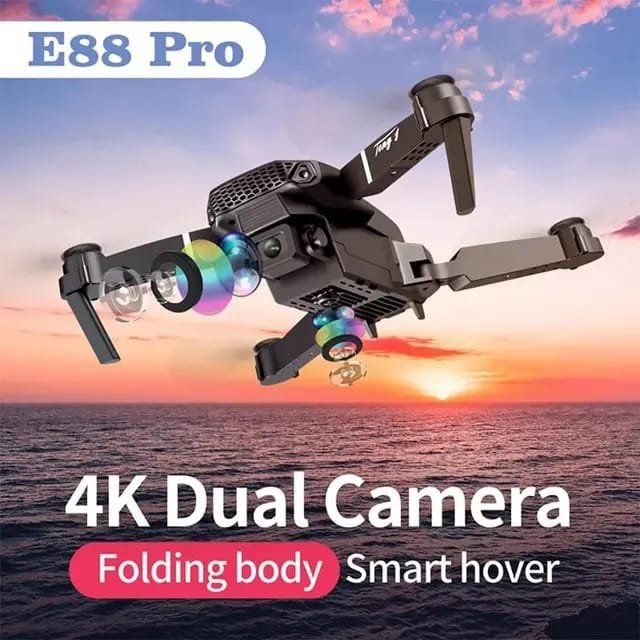 Cheap Price Drone Accessories 4K 8K Camera Foldable Drone Long Range APP Control E88 pro Drone