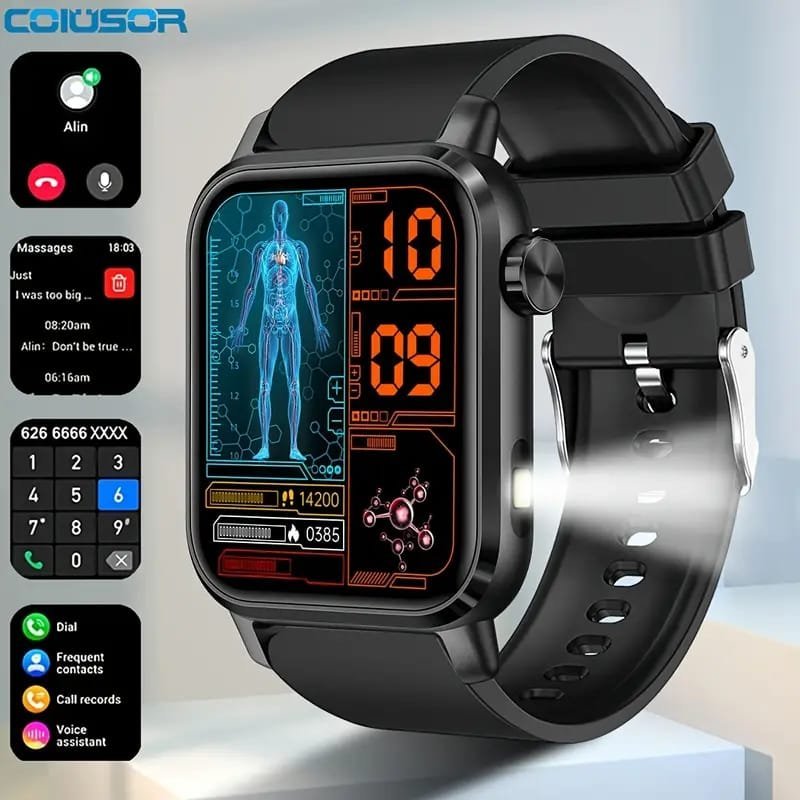 JELLOO Camo Style Smart Watch With Exercise Recording/Voice